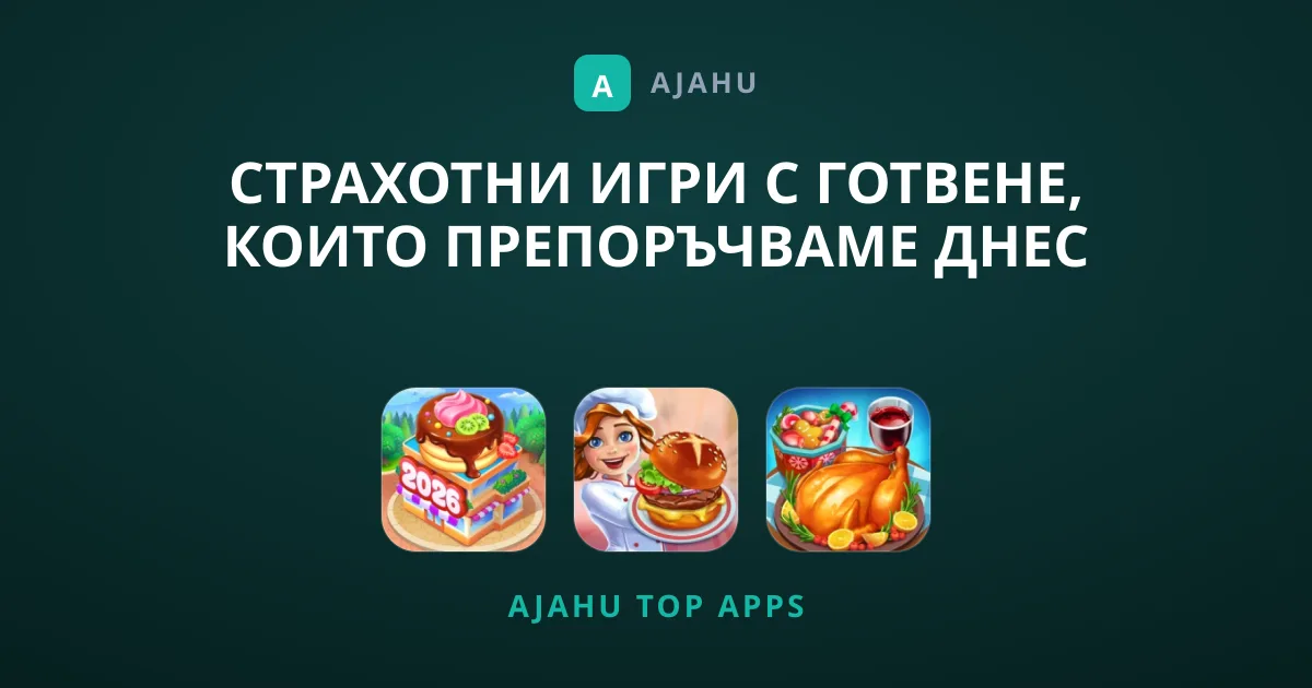 Страхотни Игри с Готвене, Които Препоръчваме Днес
